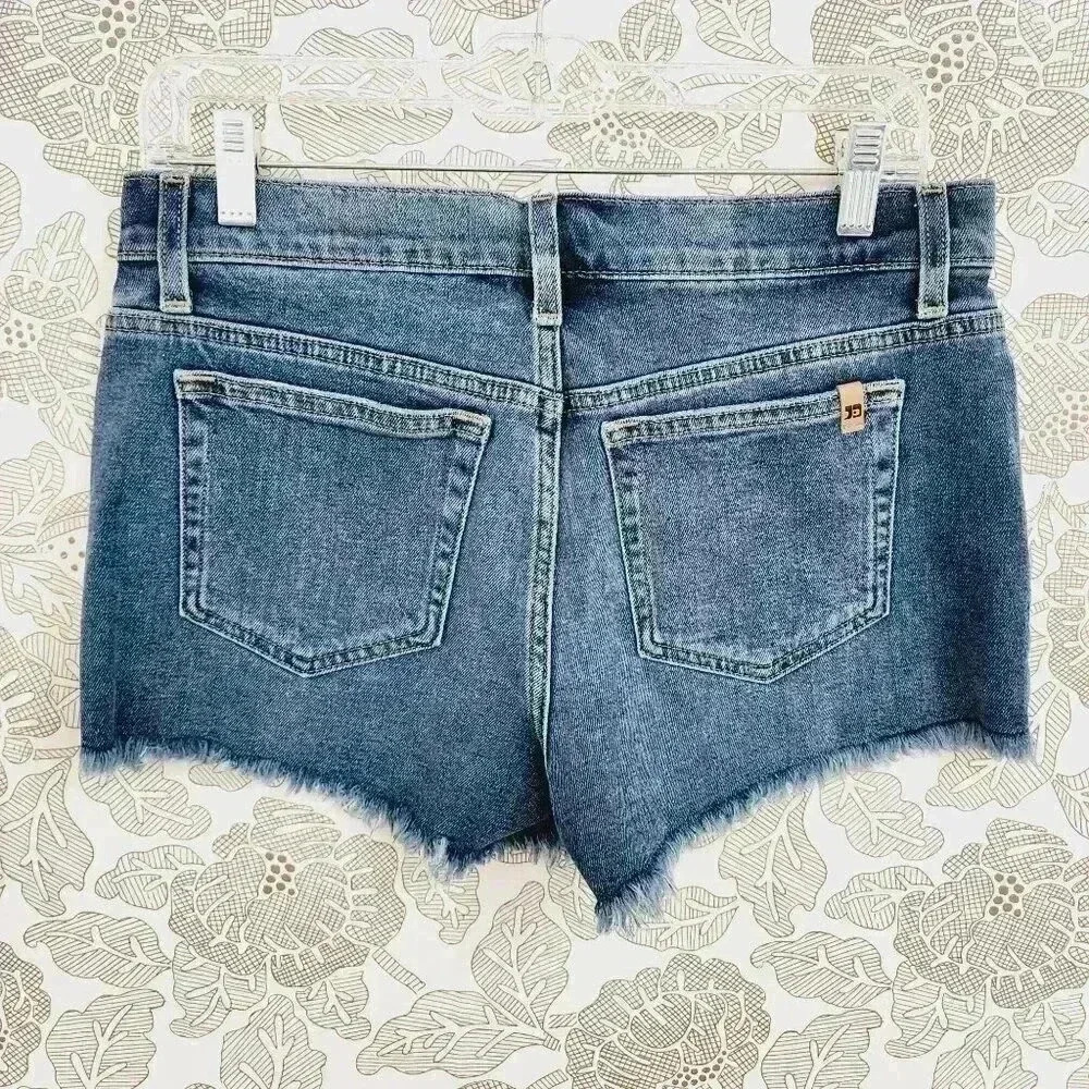 Joes Frayed Hem Denim Shorts W28 Women's - Picture 2 of 6